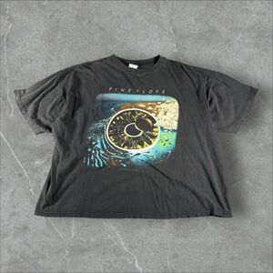 Vintage Pink Floyd Shirt Mens XL Black Pulse Album 1996 Band Tee 90s Grunge Rock